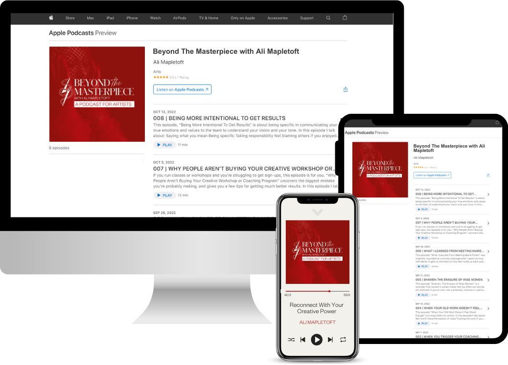Beyond The Masterpiece with Ali Mapletoft